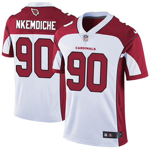 Nike Cardinals #90 Robert Nkemdiche White Men's Stitched NFL Vapor Untouchable Limited Jersey - Click Image to Close